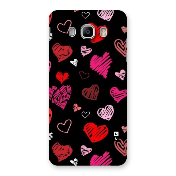 Hearts Art Pattern Back Case for Samsung Galaxy J5 2016