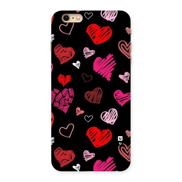 Hearts Art Pattern Back Case for iPhone 6 Plus 6S Plus