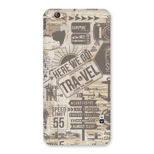 Here We Travel Back Case for Gionee S6