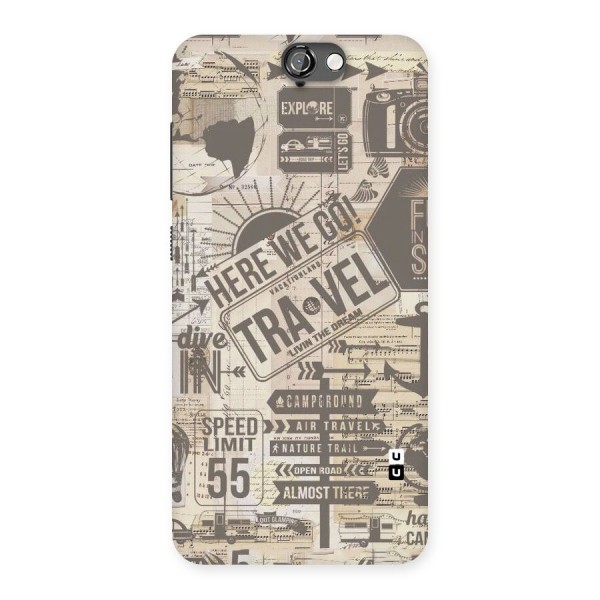 Here We Travel Back Case for HTC One A9