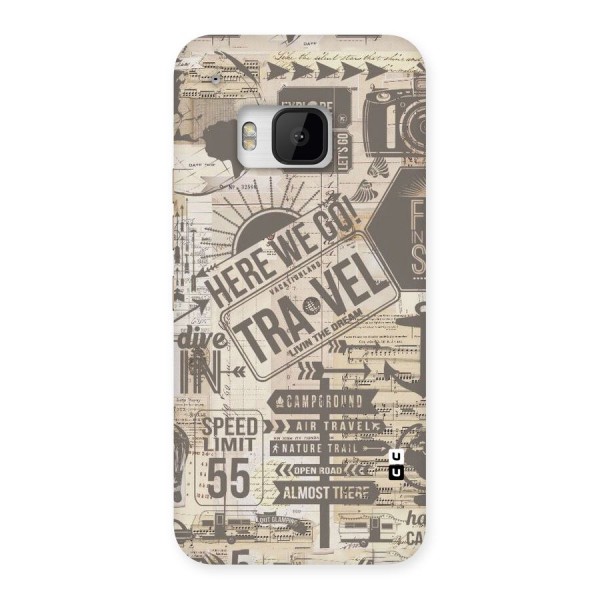 Here We Travel Back Case for HTC One M9