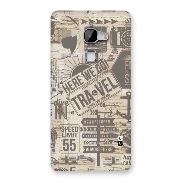 Here We Travel Back Case for LeTv Le Max