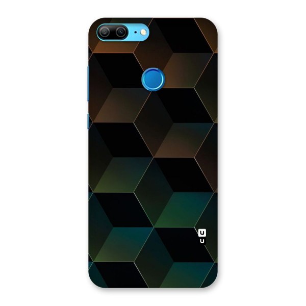 Hexagonal Design Back Case for Honor 9 Lite