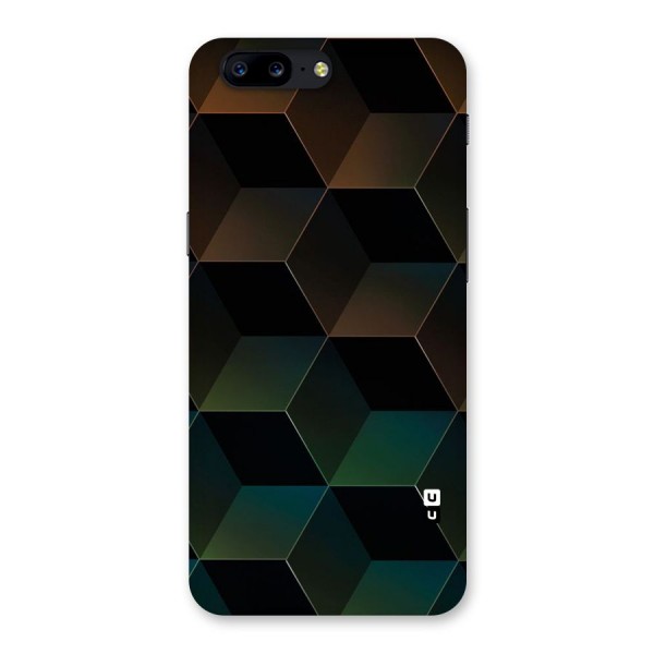Hexagonal Design Back Case for OnePlus 5