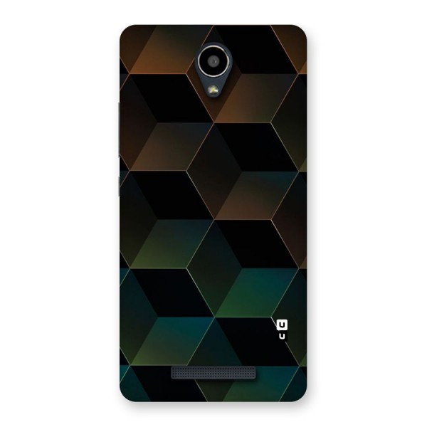 Hexagonal Design Back Case for Redmi Note 2