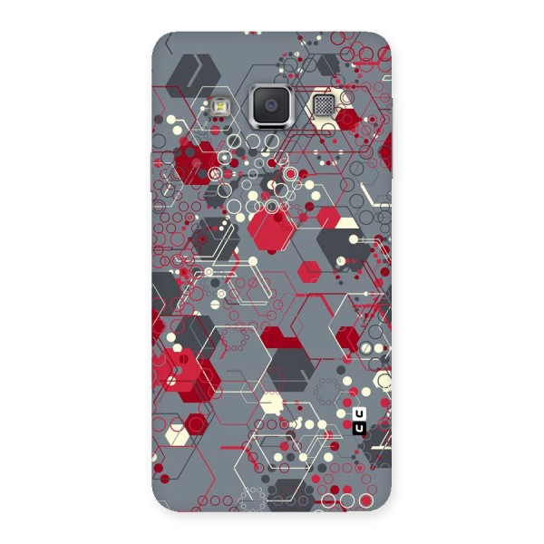 Hexagons Pattern Back Case for Galaxy A3