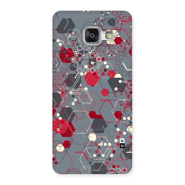 Hexagons Pattern Back Case for Galaxy A3 2016