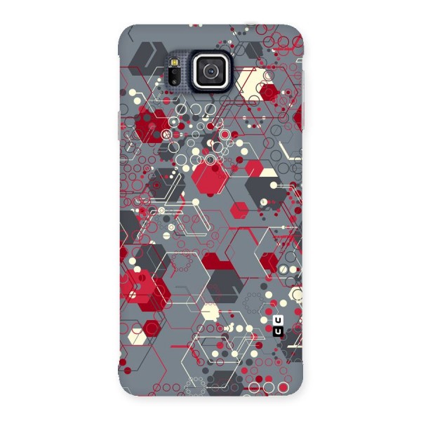 Hexagons Pattern Back Case for Galaxy Alpha