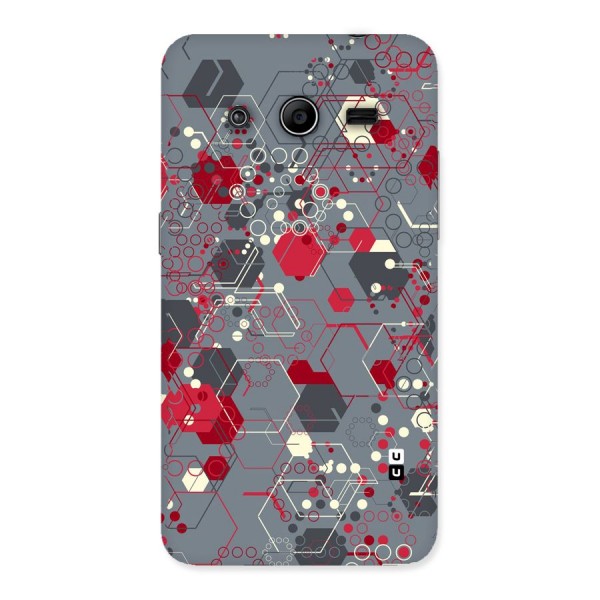 Hexagons Pattern Back Case for Galaxy Core 2