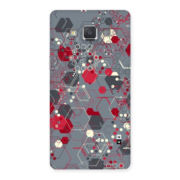 Hexagons Pattern Back Case for Galaxy Grand 3