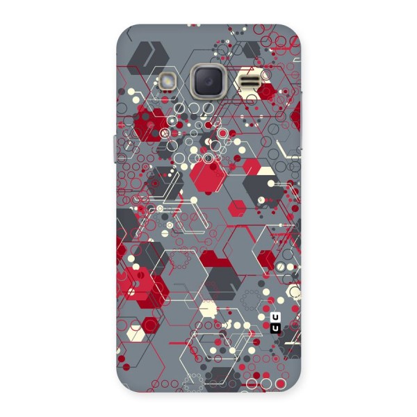 Hexagons Pattern Back Case for Galaxy J2