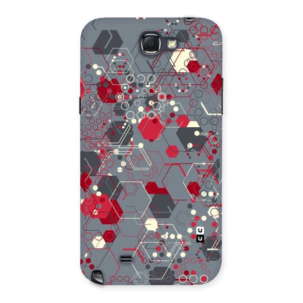 Hexagons Pattern Back Case for Galaxy Note 2