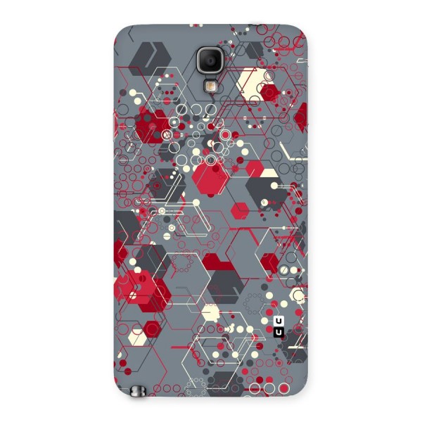 Hexagons Pattern Back Case for Galaxy Note 3 Neo