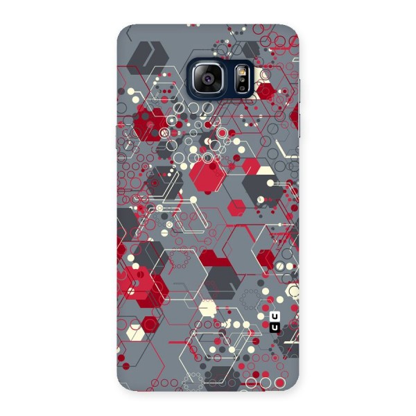 Hexagons Pattern Back Case for Galaxy Note 5
