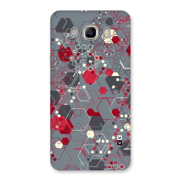 Hexagons Pattern Back Case for Galaxy On8
