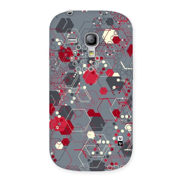 Hexagons Pattern Back Case for Galaxy S3 Mini