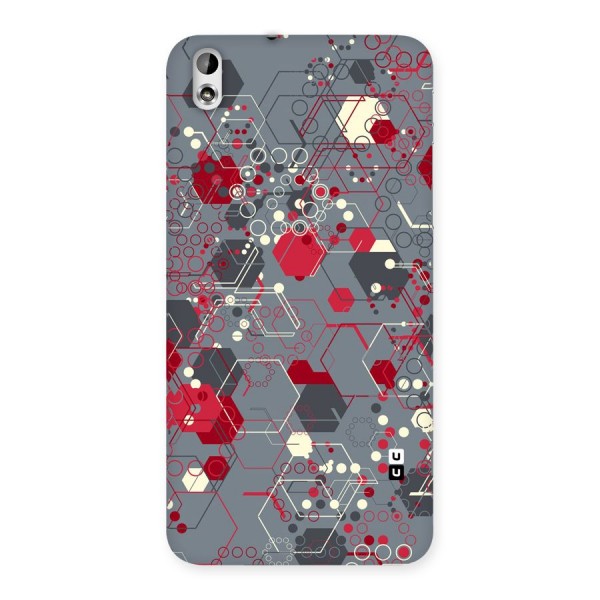 Hexagons Pattern Back Case for HTC Desire 816g