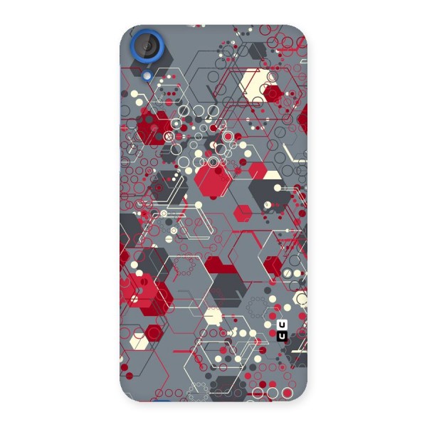 Hexagons Pattern Back Case for HTC Desire 820s