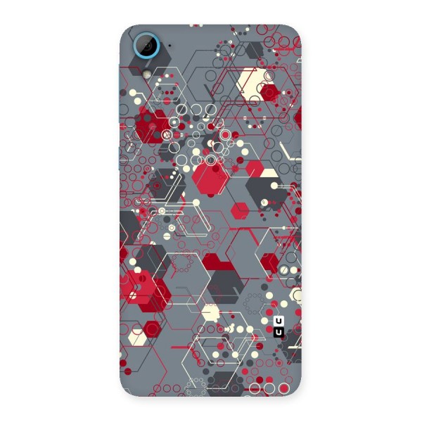 Hexagons Pattern Back Case for HTC Desire 826
