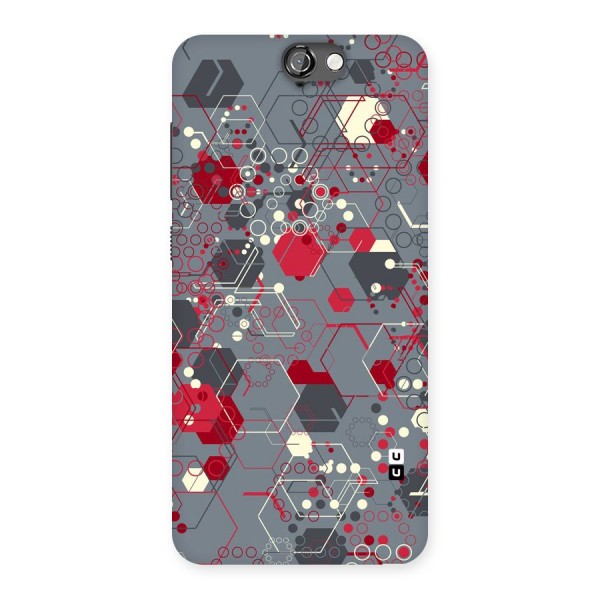 Hexagons Pattern Back Case for HTC One A9