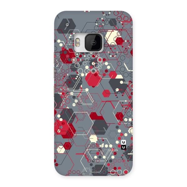 Hexagons Pattern Back Case for HTC One M9