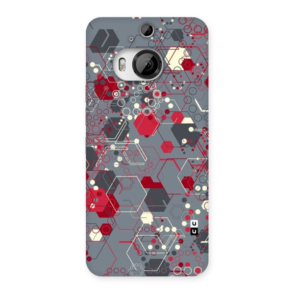 Hexagons Pattern Back Case for HTC One M9 Plus