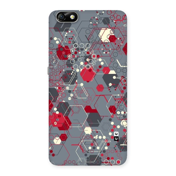 Hexagons Pattern Back Case for Honor 4X