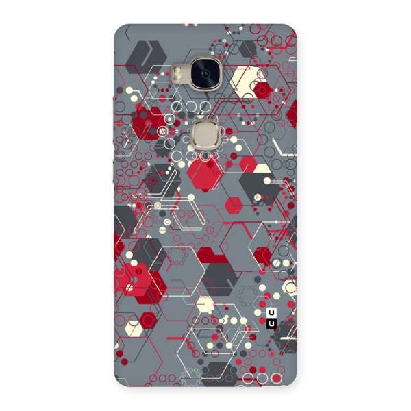 Hexagons Pattern Back Case for Huawei Honor 5X