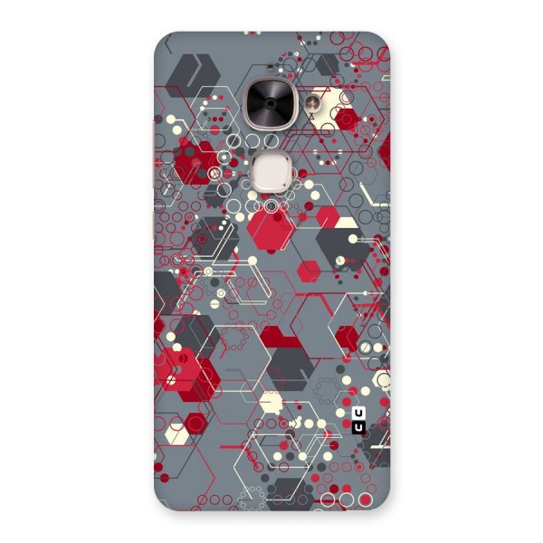 Hexagons Pattern Back Case for Le 2