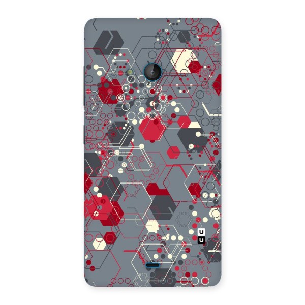 Hexagons Pattern Back Case for Lumia 540
