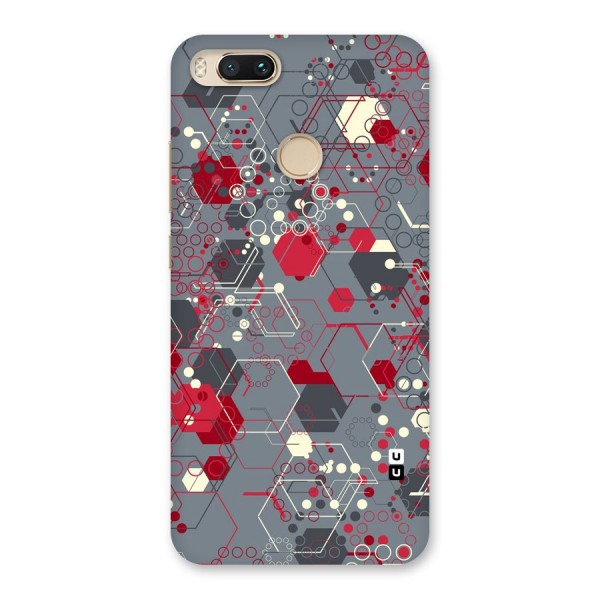 Hexagons Pattern Back Case for Mi A1