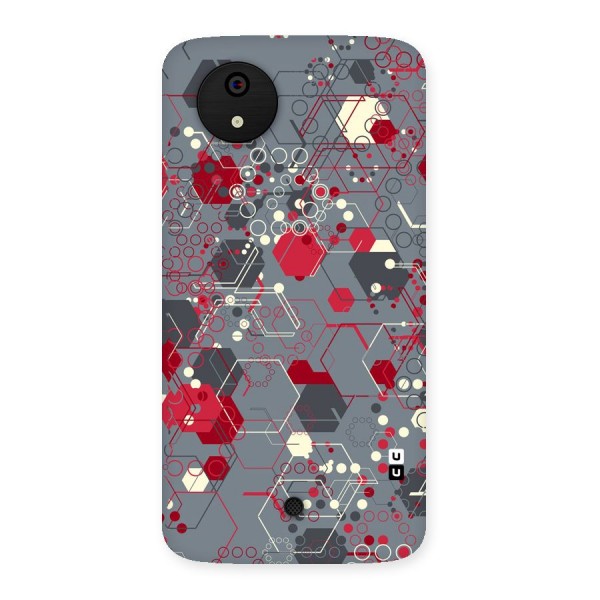 Hexagons Pattern Back Case for Micromax Canvas A1