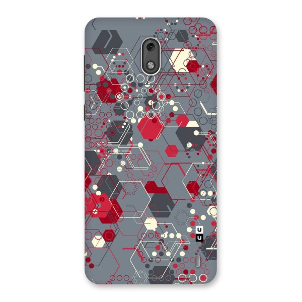 Hexagons Pattern Back Case for Nokia 2