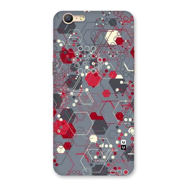 Hexagons Pattern Back Case for Oppo A39