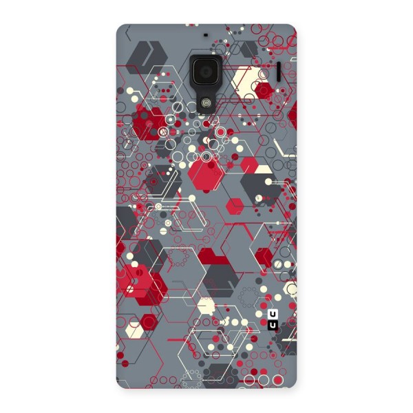 Hexagons Pattern Back Case for Redmi 1S