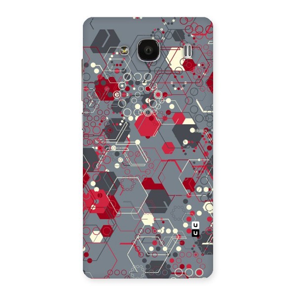 Hexagons Pattern Back Case for Redmi 2s