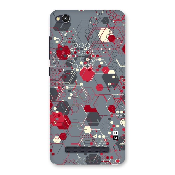 Hexagons Pattern Back Case for Redmi 4A