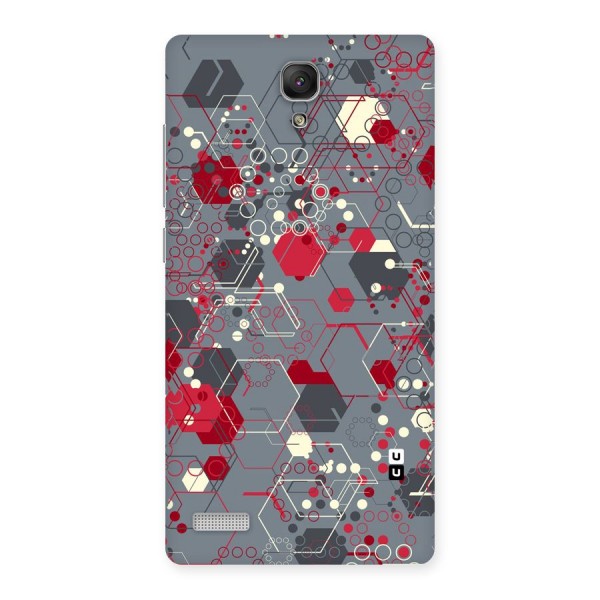 Hexagons Pattern Back Case for Redmi Note Prime