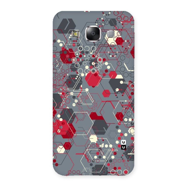 Hexagons Pattern Back Case for Samsung Galaxy E5