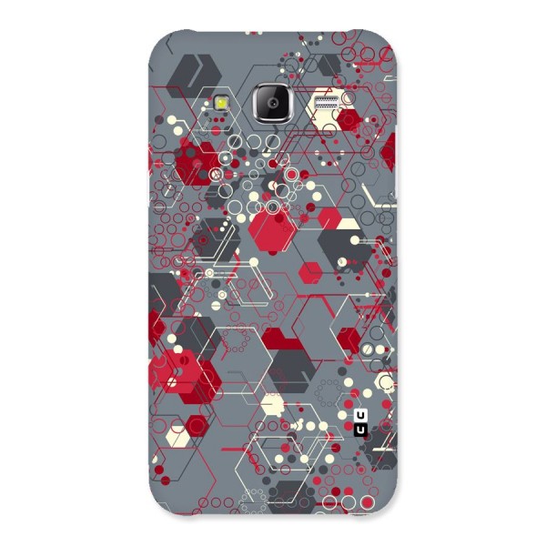 Hexagons Pattern Back Case for Samsung Galaxy J2 Prime
