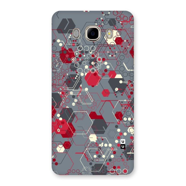 Hexagons Pattern Back Case for Samsung Galaxy J7 2016