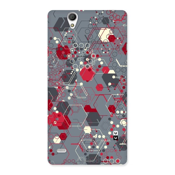 Hexagons Pattern Back Case for Sony Xperia C4