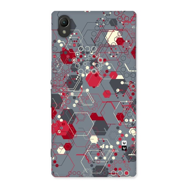 Hexagons Pattern Back Case for Sony Xperia Z1