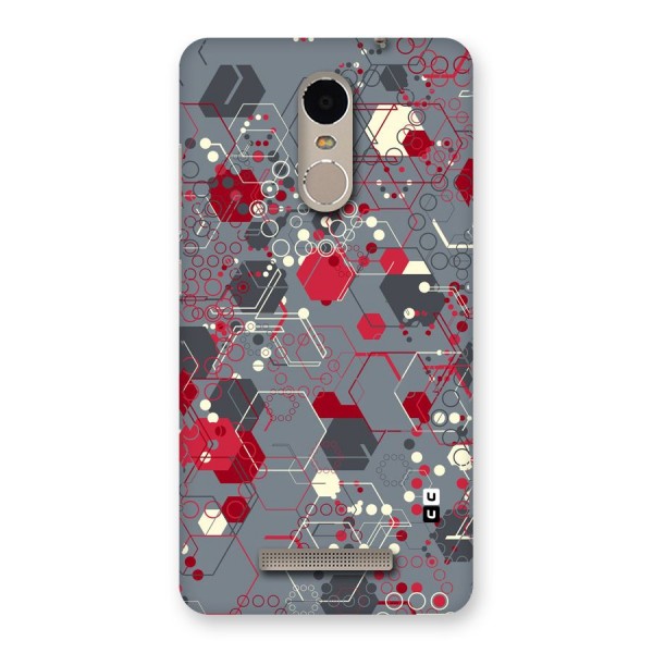 Hexagons Pattern Back Case for Xiaomi Redmi Note 3