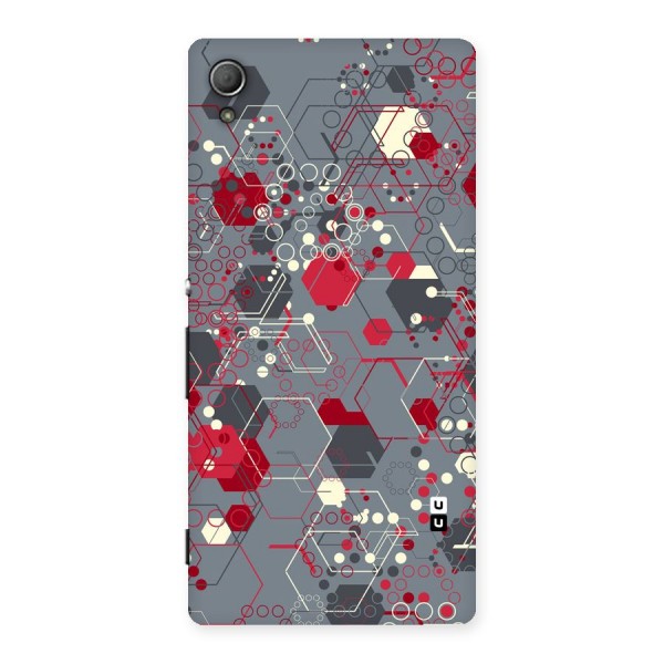Hexagons Pattern Back Case for Xperia Z3 Plus