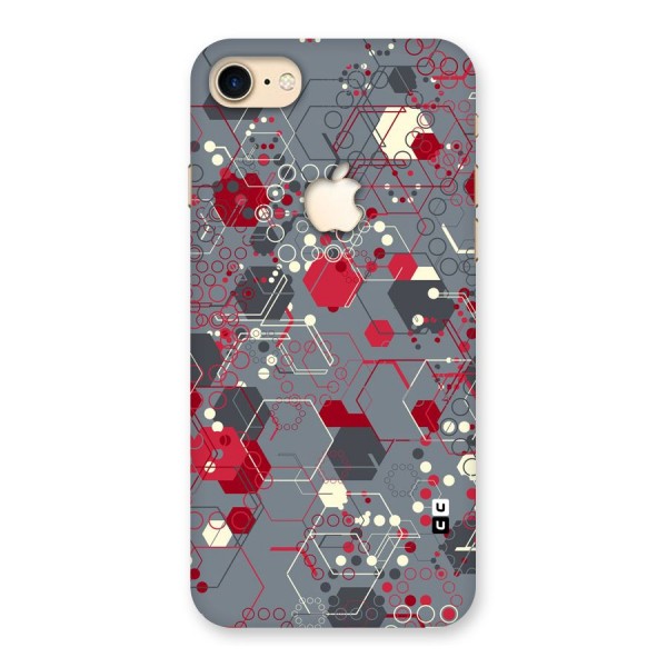 Hexagons Pattern Back Case for iPhone 7 Apple Cut