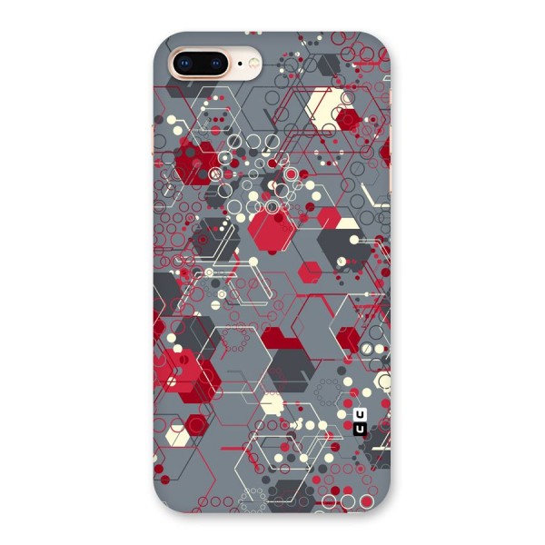 Hexagons Pattern Back Case for iPhone 8 Plus
