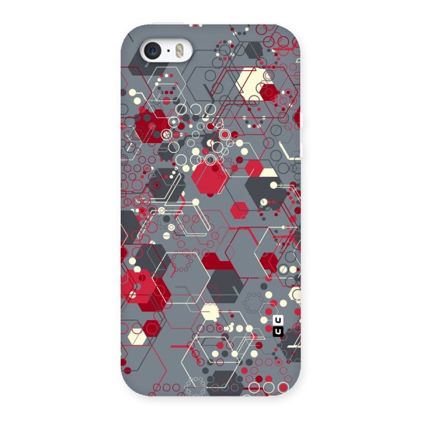 Hexagons Pattern Back Case for iPhone SE