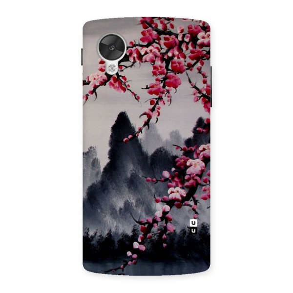 Hills And Blossoms Back Case for Google Nexsus 5