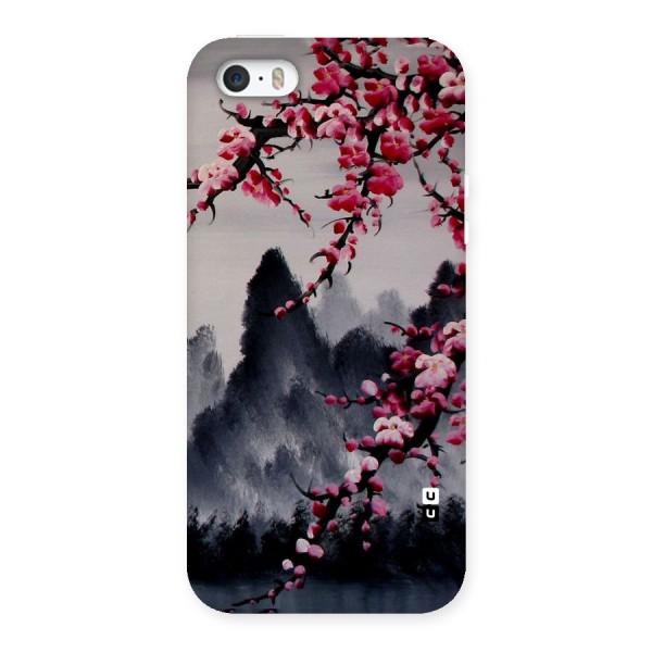 Hills And Blossoms Back Case for iPhone SE